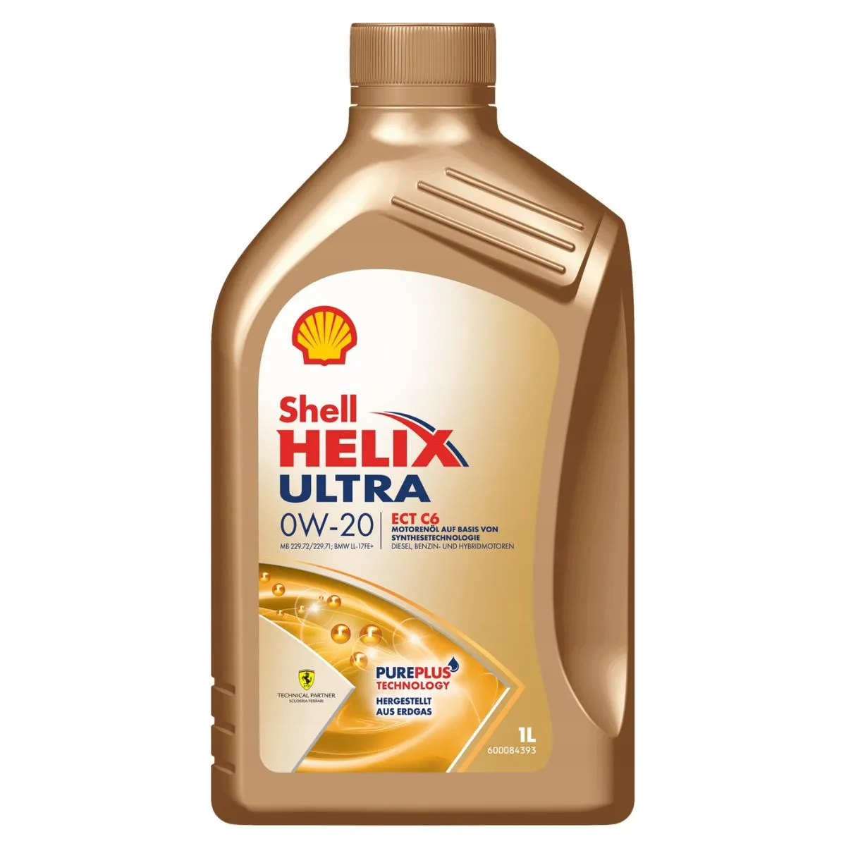 Shell Helix Ultra ECT C6 0W-20 1ლ
