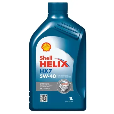 Shell Helix HX7 5W-40 1ლ