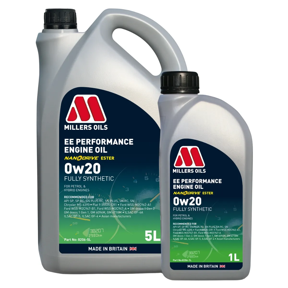 Millers Oils EE Performance 0W-20 5ლ