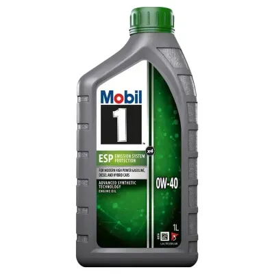 Mobil 1 ESP X4 0W-40 (511.00; C3) 1ლ