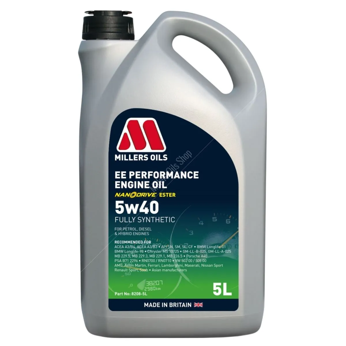 Millers Oils EE Performance 5W-40 5L