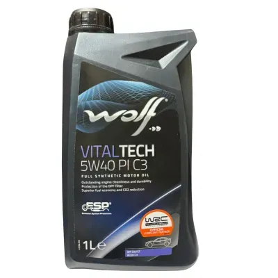 Wolf VitalTech 5W-40 PI C3 1ლ