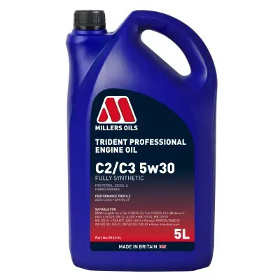 Millers Oils Trident Professional C2/C3 5W-30 5ლ