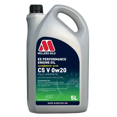 Millers Oils EE Performance C5 V 0W-20 5L