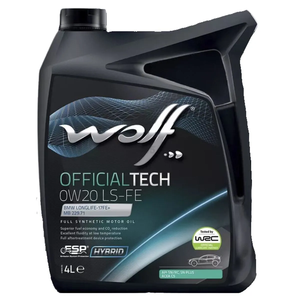 Wolf OfficialTech 0W-20 LS-FE 4L
