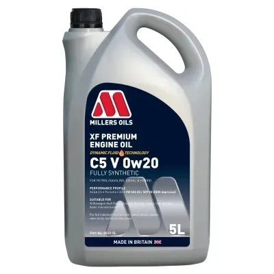 Millers Oils XF Premium C5 V 0W-20 5L
