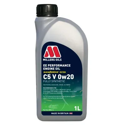Millers Oils EE Performance C5 V 0W-20 1ლ