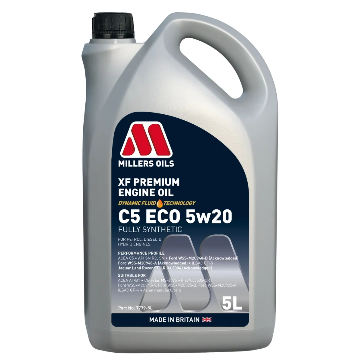 Millers Oils XF Premium C5 ECO 5W-20 5L