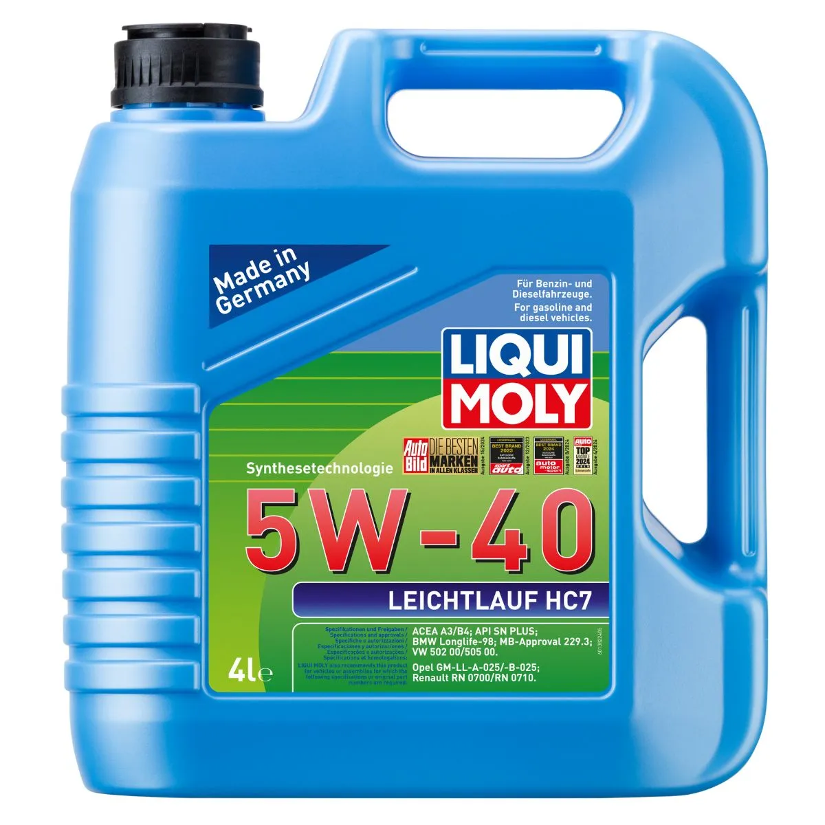 Liqui Moly Leichtlauf HC7 5W-40 4ლ
