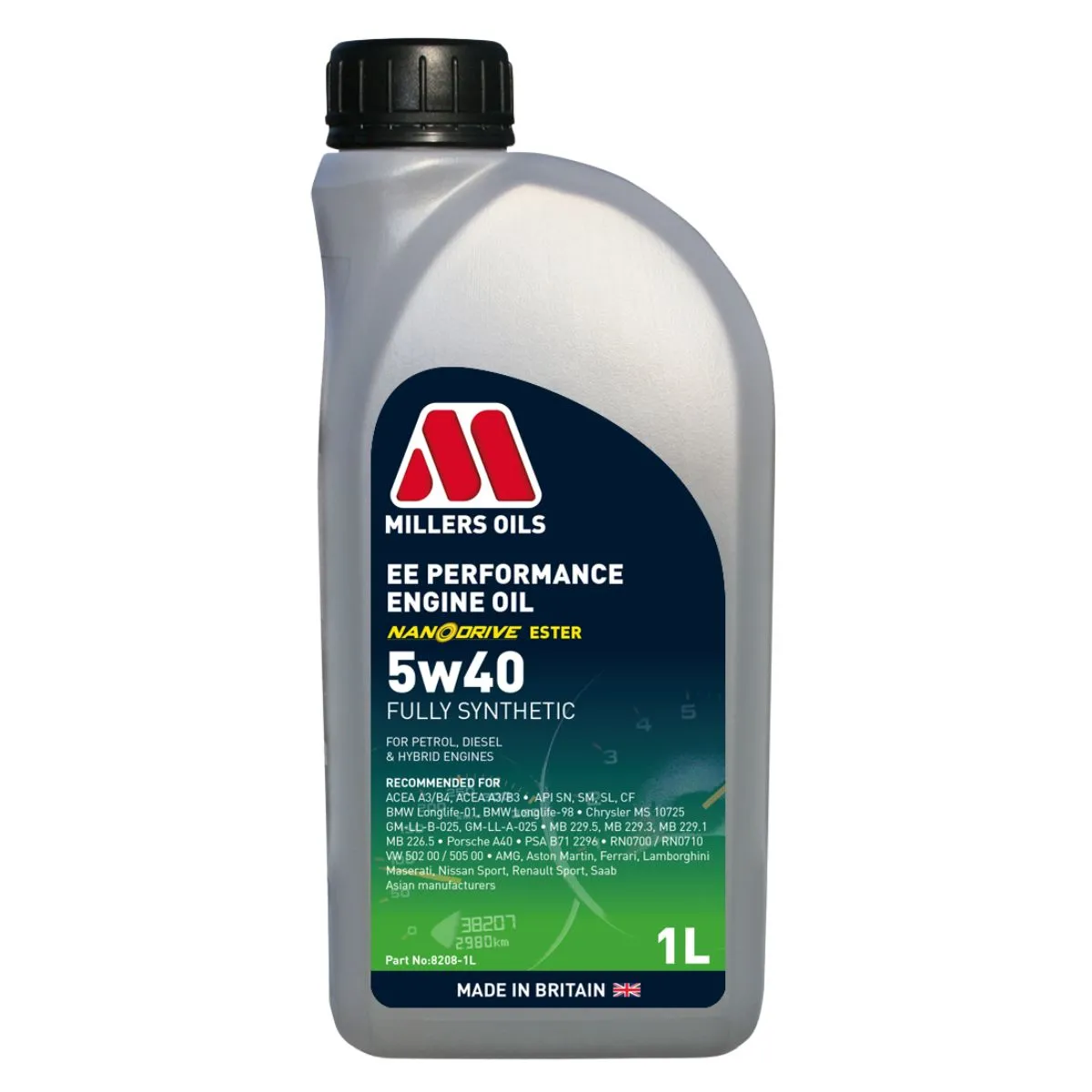 Millers Oils EE Performance 5W-40 1ლ