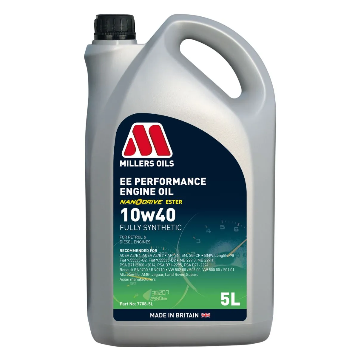 Millers Oils EE Performance 10W-40 5ლ