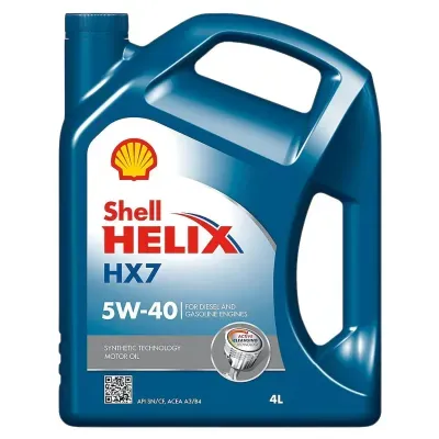 Shell Helix HX7 5W-40 4ლ