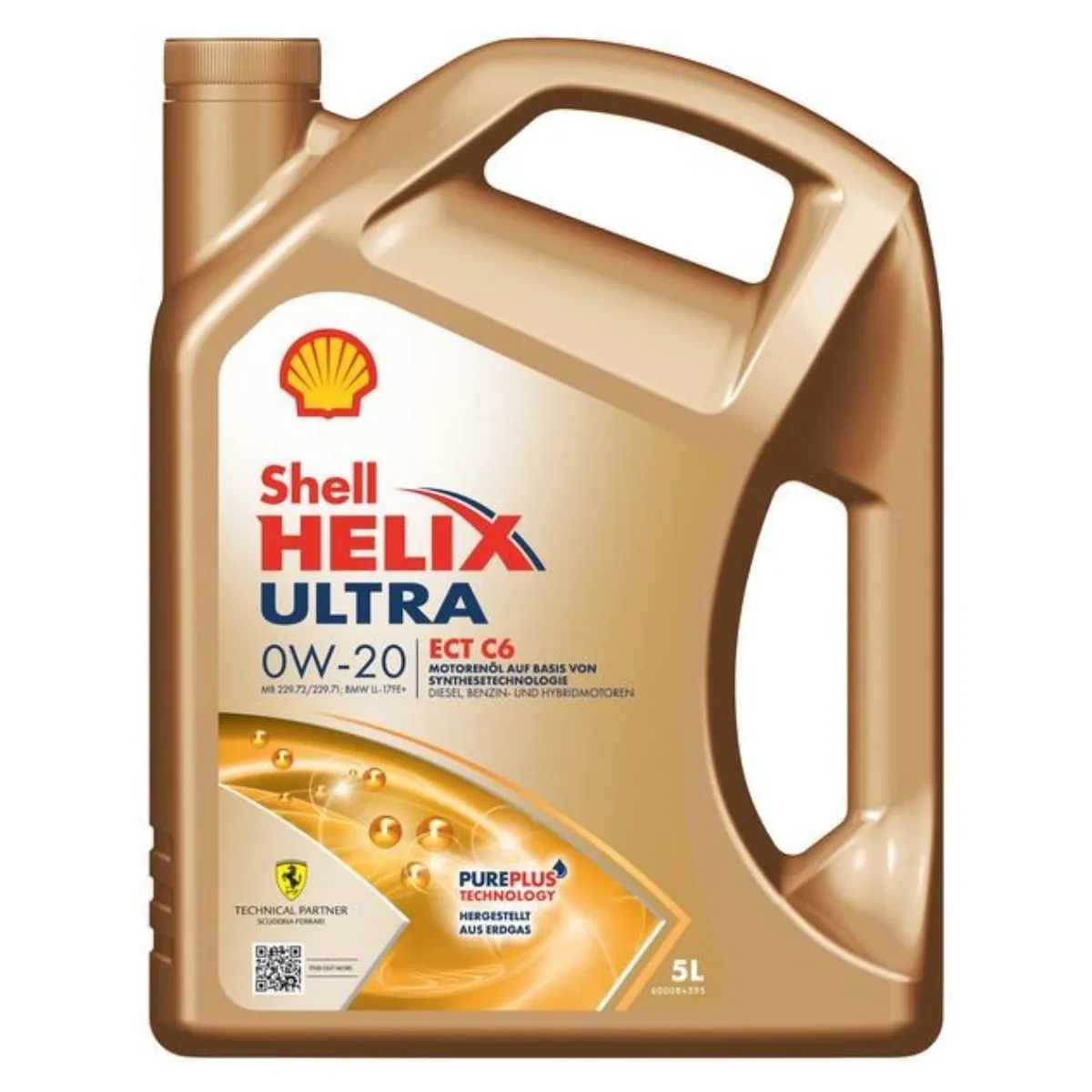 Shell Helix Ultra ECT C6 0W-20 5L