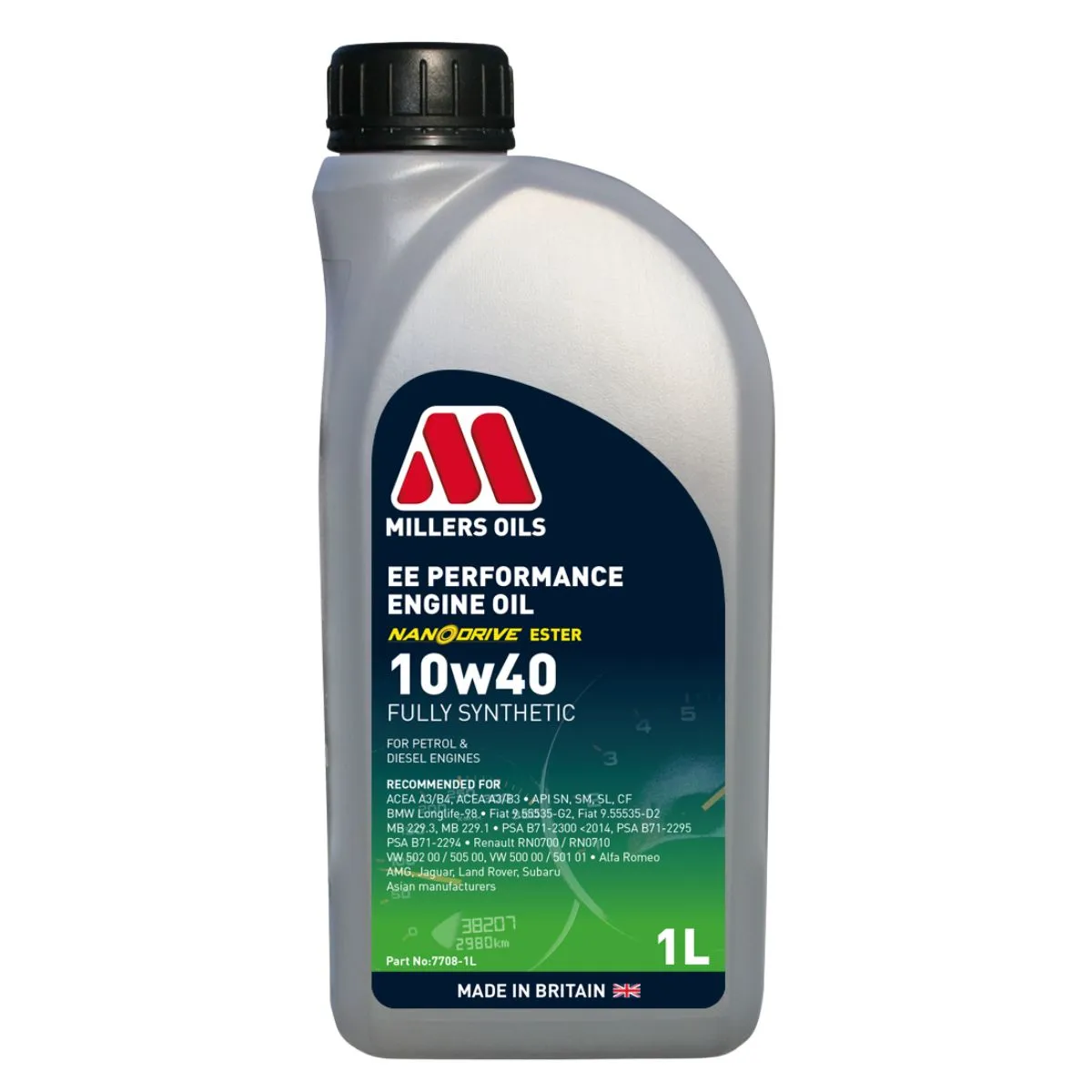 Millers Oils EE Performance 10W-40 1L
