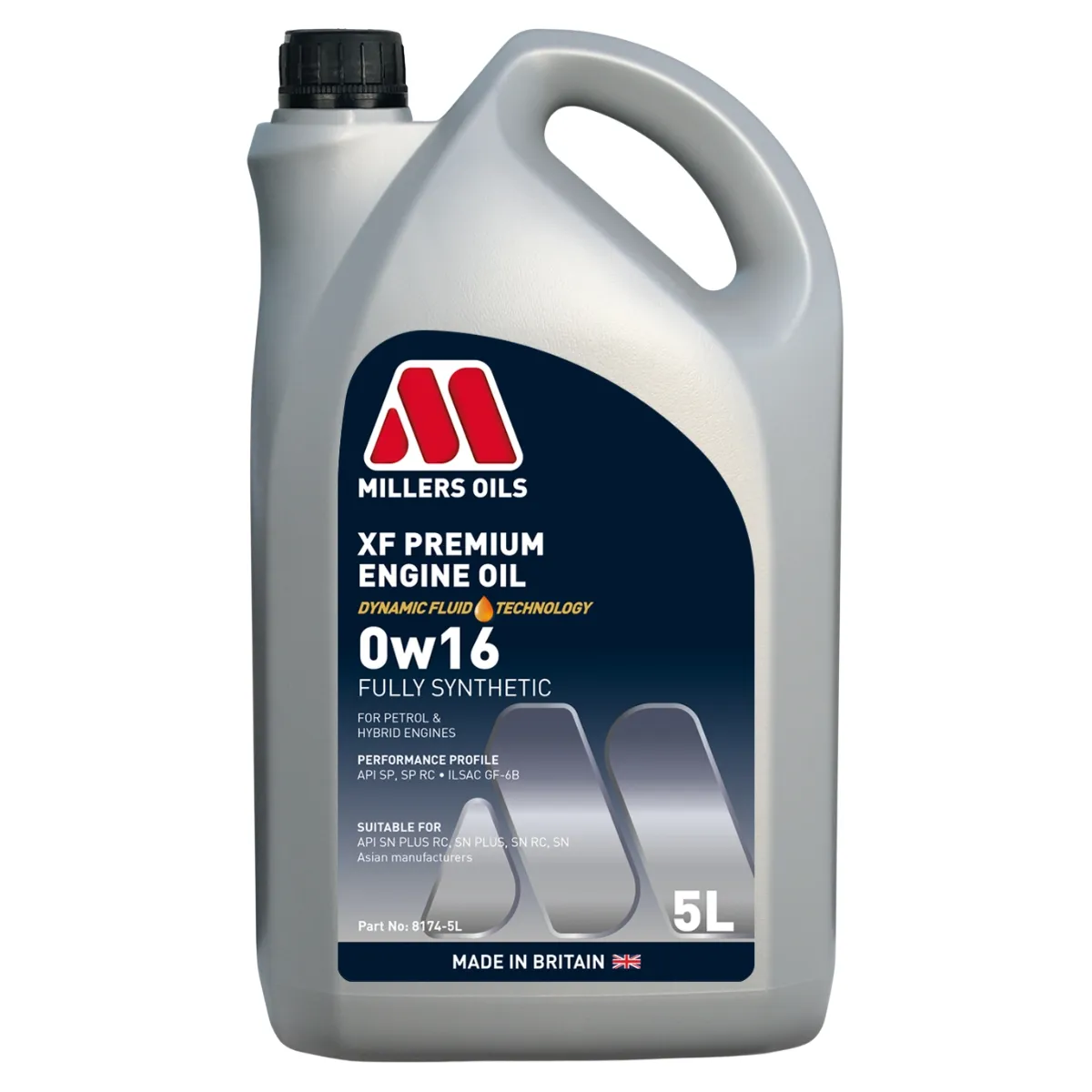 Millers Oils XF Premium 0W-16 5L