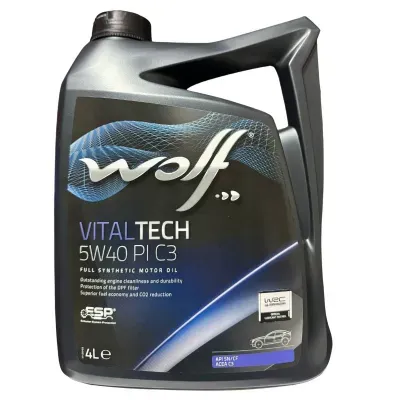 Wolf VitalTech 5W-40 PI C3 4L