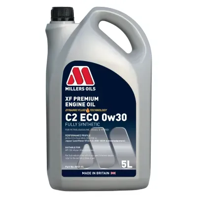 Millers Oils XF Premium C2 ECO 0W-30 5L