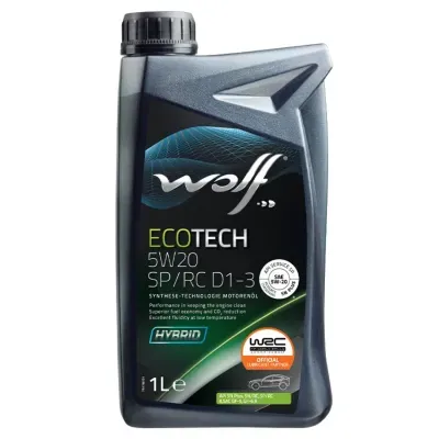 Wolf Ecotech 5W-20 SP/RC D1-3 1ლ