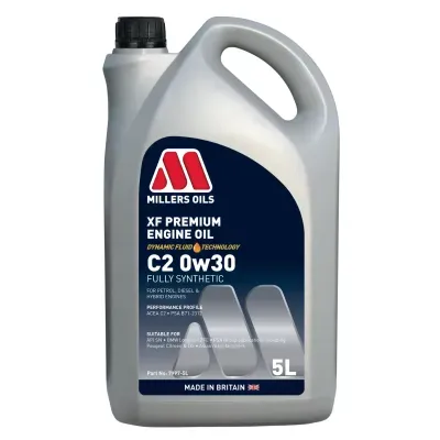 Millers Oils XF Premium C2 0W-30 5ლ