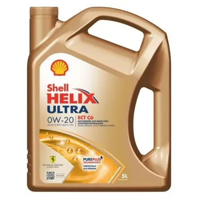 Shell Helix Ultra ECT C6 0W-20 5ლ