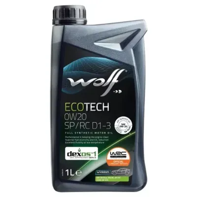 Wolf Ecotech 0W-20 SP/RC D1-3 1L