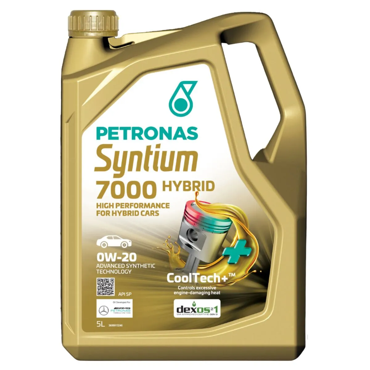 Petronas Syntium 7000 Hybrid 0W-20 SP 5ლ