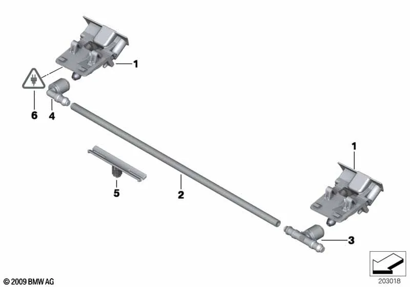 Детали стеклоомывателя