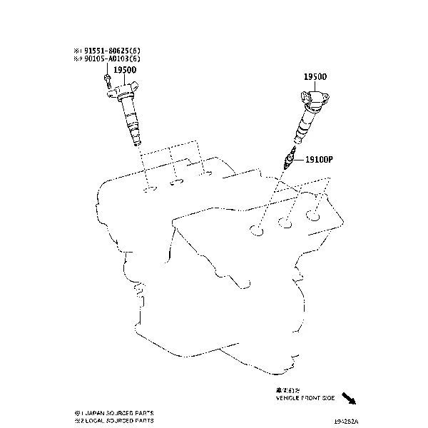 IGNITION COIL & SPARK PLUG / GLOW PLUG