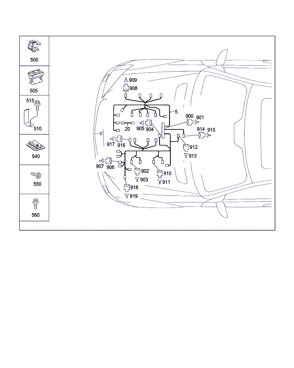ЖГУТ ЭЛЕКТРОПРОВОДКИ ДВИГАТЕЛЯ