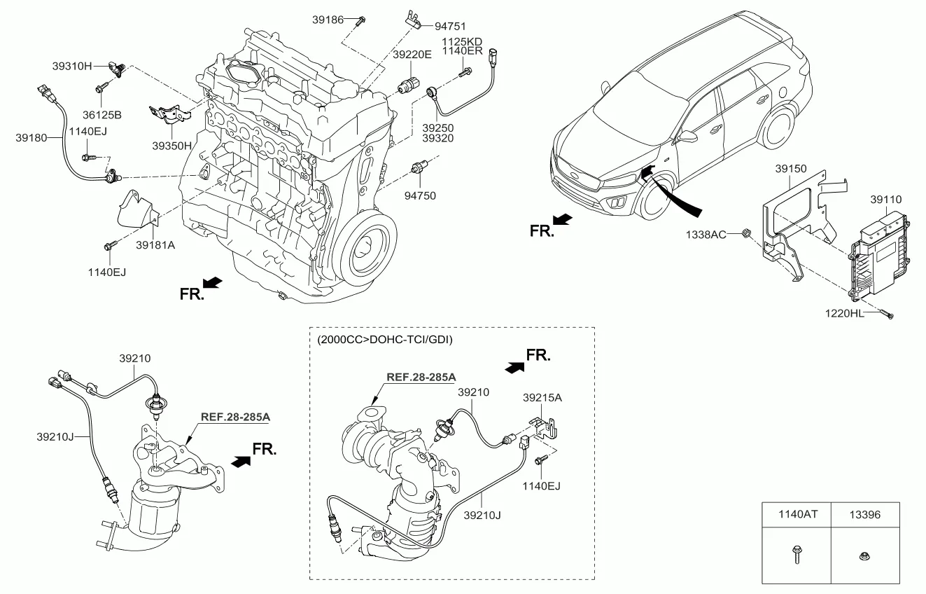 электронный блок управления двигателем
