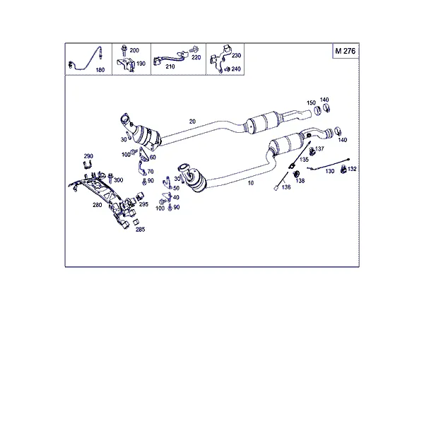 СИСТЕМА ВЫПУСКА ОГ ДЛЯ 6-ЦИЛ.БЕНЗ.АВТО- МОБИЛЕЙ