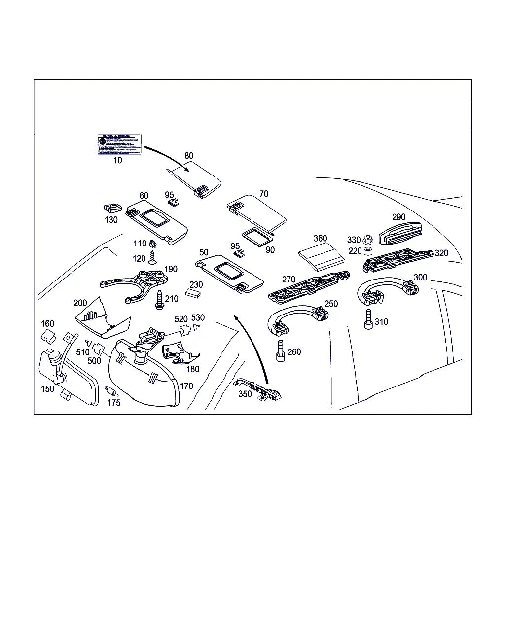 СОЛНЦЕЗАЩ.КОЗ.,ВНУТРИСАЛОНН.ЗЕР.,ПОРУЧ.