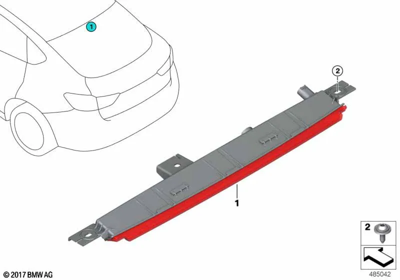 Третий фонарь стоп-сигнала