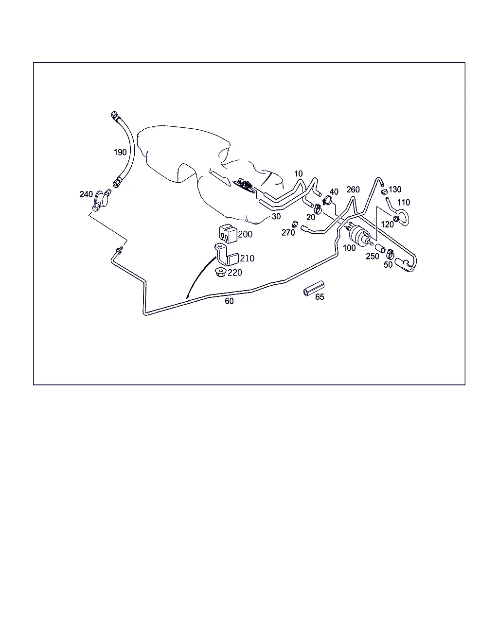 ТОПЛИВОПРОВОДЫ, А/М С БЕНЗ. ДВИГАТЕЛЯМИ