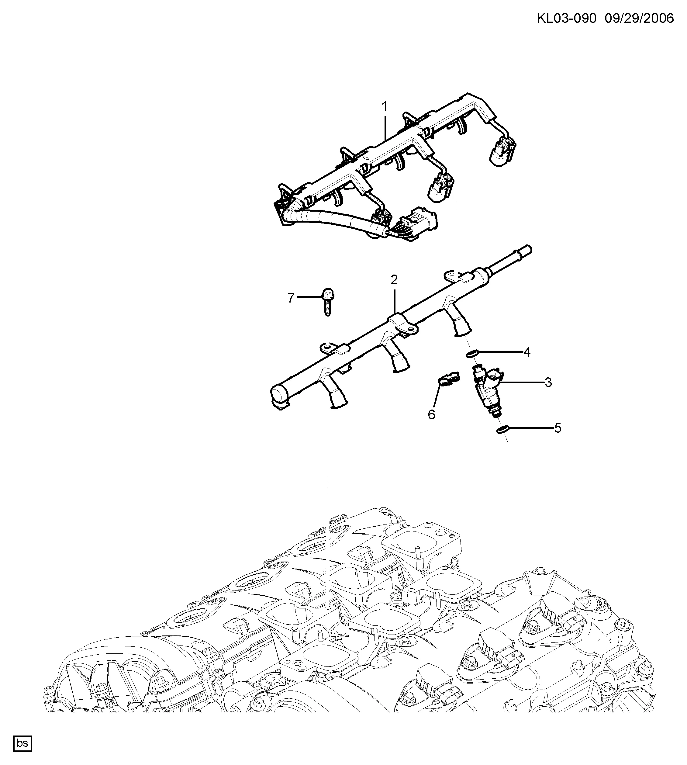 МАГИСТРАЛЬ ТОПЛИВНЫХ ФОРСУНОК (LU1/3.2G)