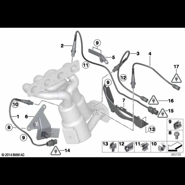 Лямбда-зонд/дополнительные элементы