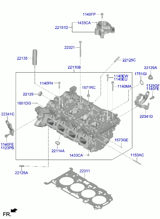 ГОЛОВКА БЛОКА ЦИЛИНДРОВ