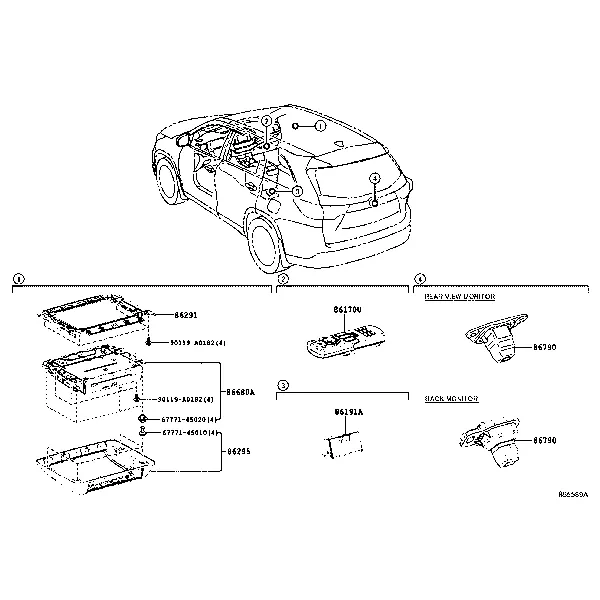 CAMERA & REAR MONITOR DISPLAY