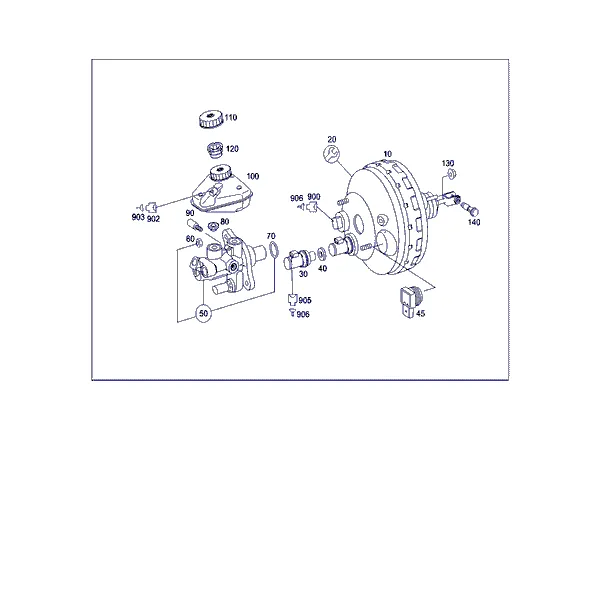 УСИЛИТЕЛЬ ТОРМОЗНОГО ПРИВОДА