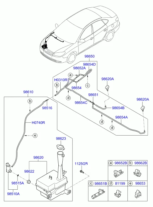 стеклоомыватель ветрового стекла