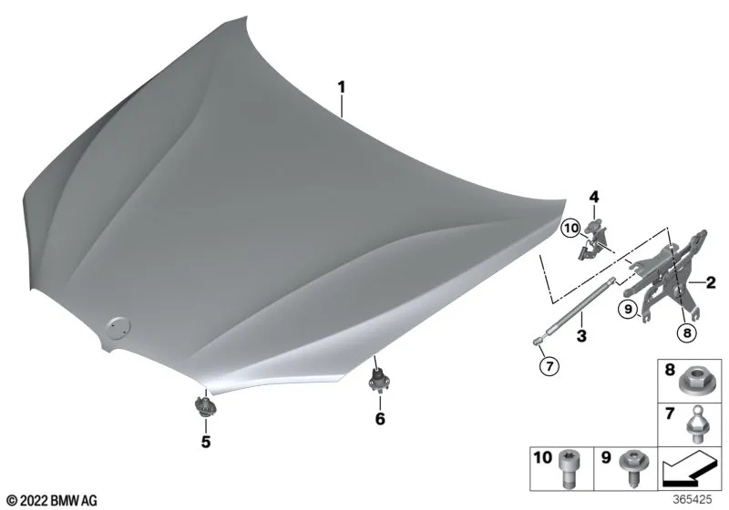 Капот/дополнительные элементы