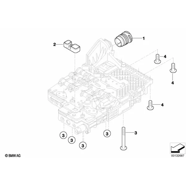 GA6HP19Z мехатроник доп.элементы