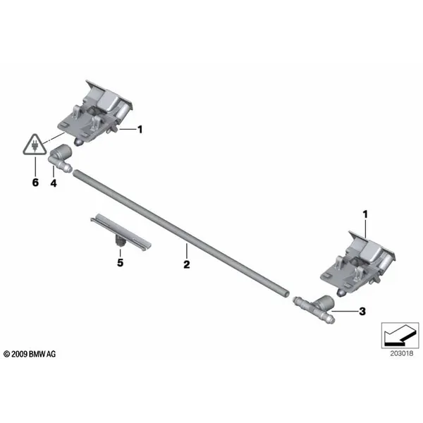 Детали стеклоомывателя