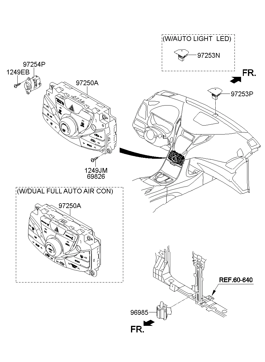 HEATER SYSTEM-HEATER CONTROL