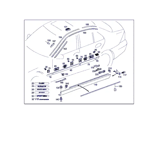 НАВЕСНЫЕ ДЕТАЛИ ВНЕШНИЕ