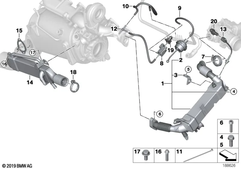 Система нейтрализации ОГ, охлаждение
