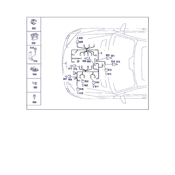 ЖГУТ ЭЛЕКТРОПРОВОДКИ ДВИГАТЕЛЯ