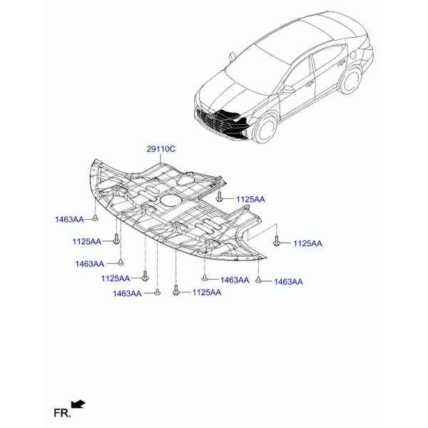 Нижняя крышка