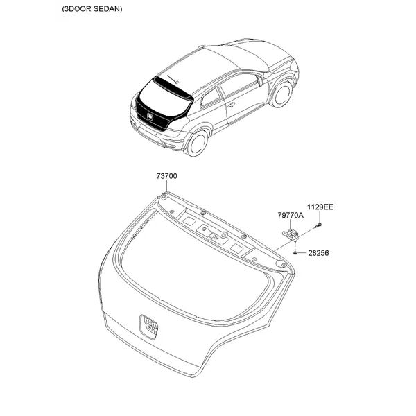 дверь багажника