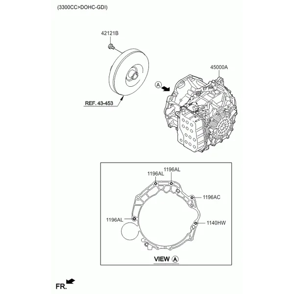 TRANSAXLE ASSY - AUTOMATIC